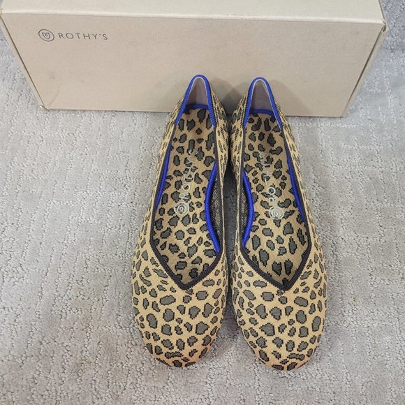 Rothy's The Flat Spotted Slip On Shoes Women's Size US 6, 8, 8.5, 9, 10.5, 11 - Picture 2 of 11